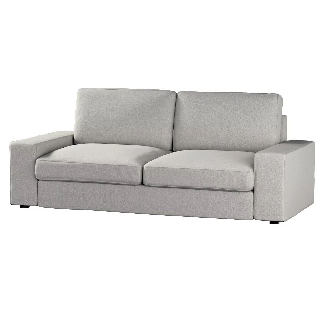 Bezug für Kivik 3-er Bettsofa, grau-beige, Kivik 3-er Bettsofabezug, Madrid günstig online kaufen