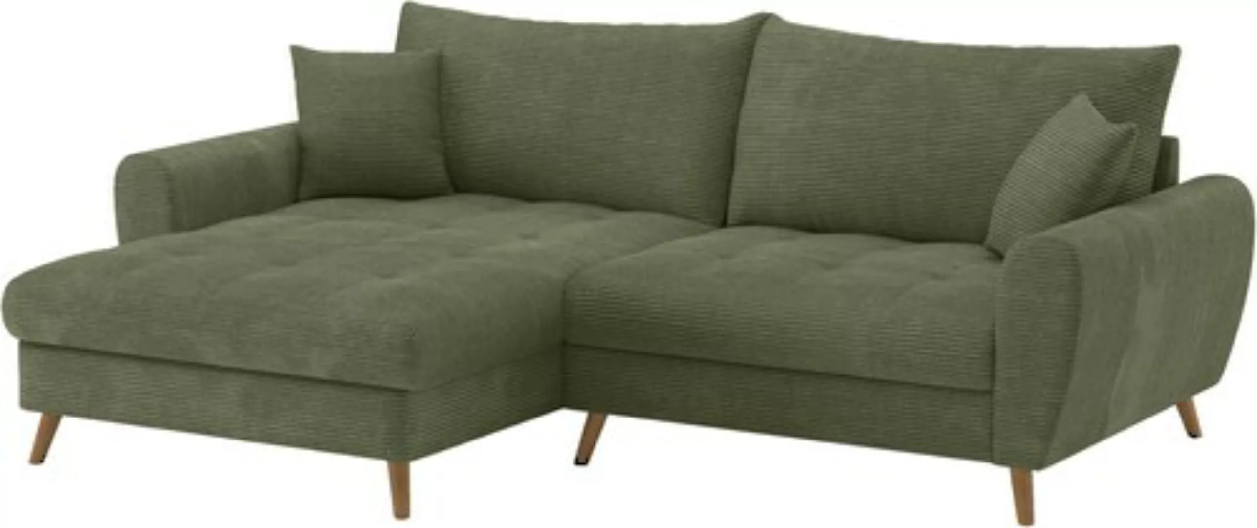 Mr. Couch Ecksofa "Blackburn II", Wahlweise mit Kaltschaumpolsterung bis 14 günstig online kaufen