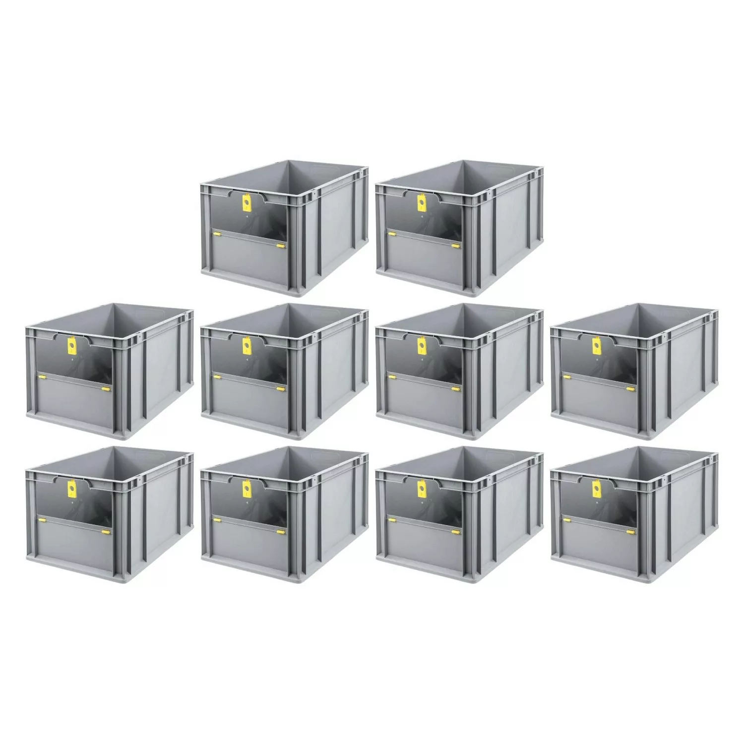 PROREGAL SparSet 10x Eurobox NextGen Insight Cover HxBxT 32 x 40 x 60 65 Li günstig online kaufen