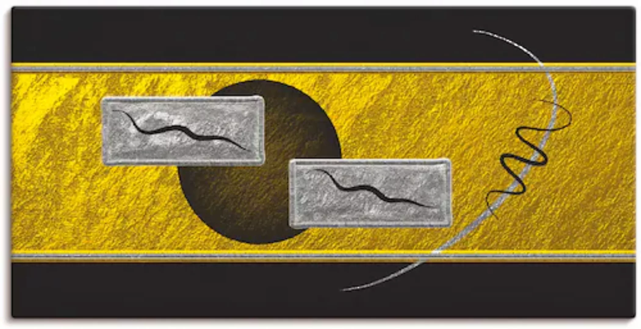 Artland Wandbild "Abstrakt III", Muster, (1 St.) günstig online kaufen