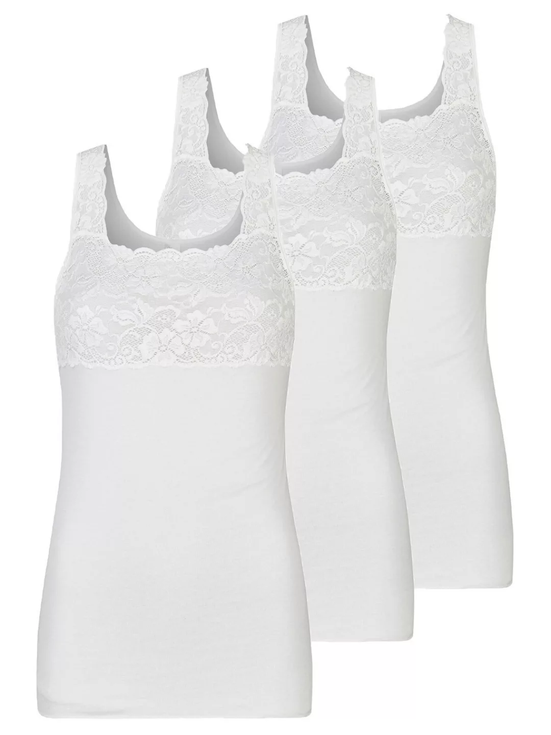 Nina Von C. Achselhemd "3er Pack Damen Achselhemd Fine Cotton", (Spar-Pack, günstig online kaufen