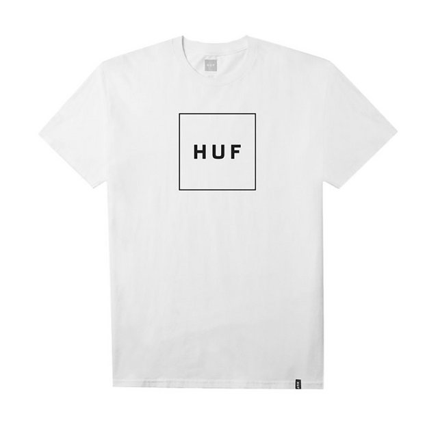 HUF T-Shirt Box Logo - white günstig online kaufen