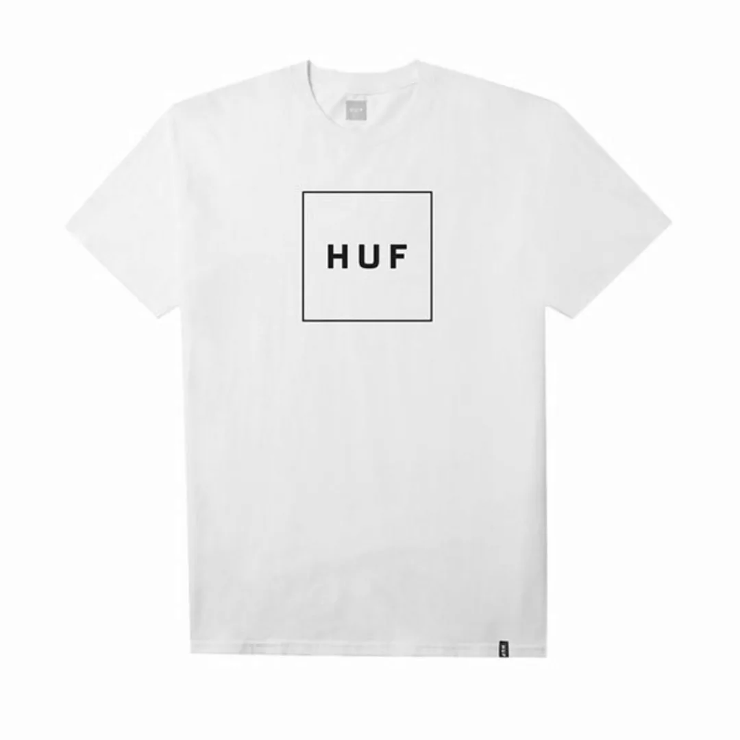 HUF T-Shirt Box Logo - white günstig online kaufen