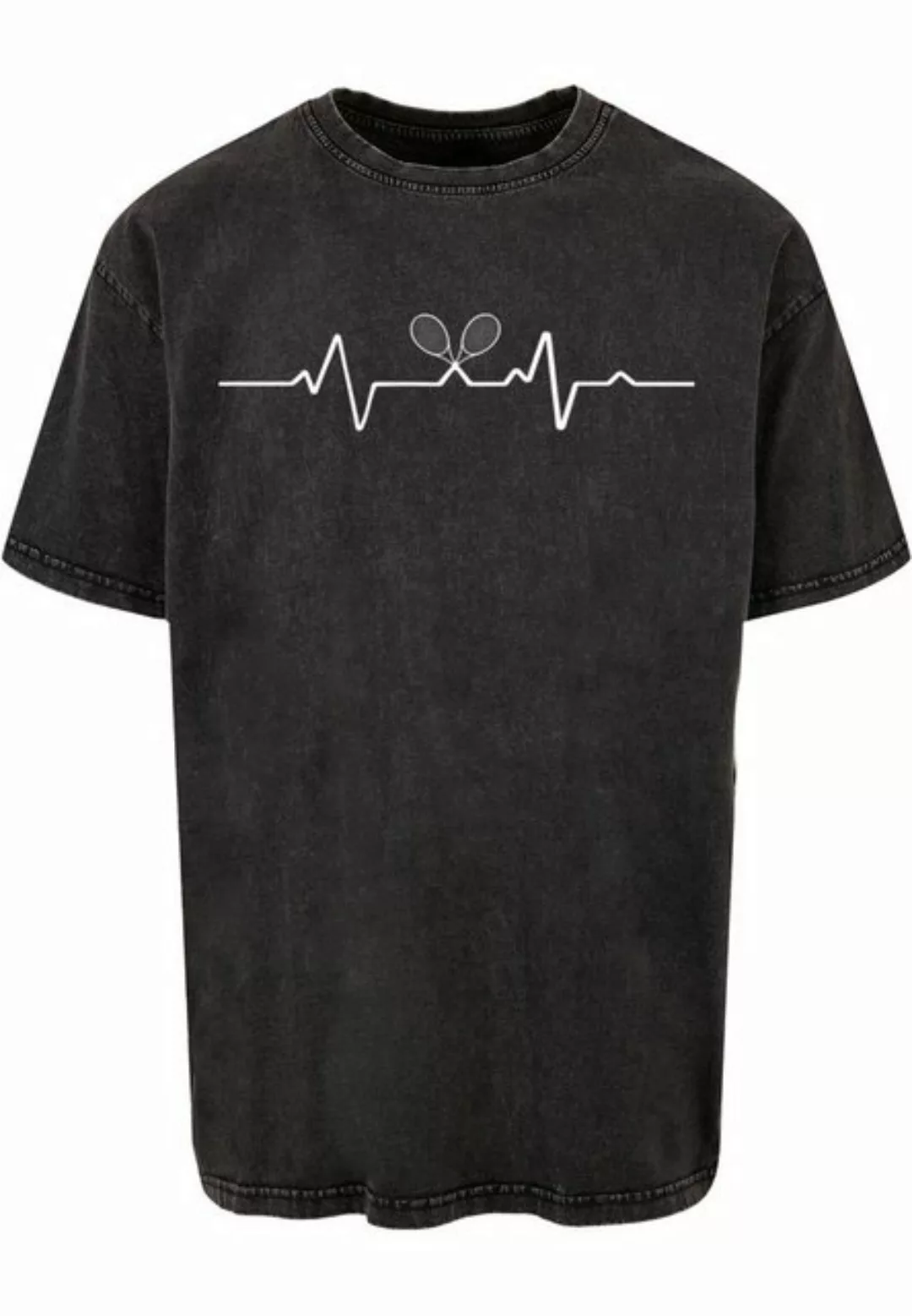 Merchcode T-Shirt Merchcode Herren Tennis Beats Acid Washed Oversized Tee ( günstig online kaufen