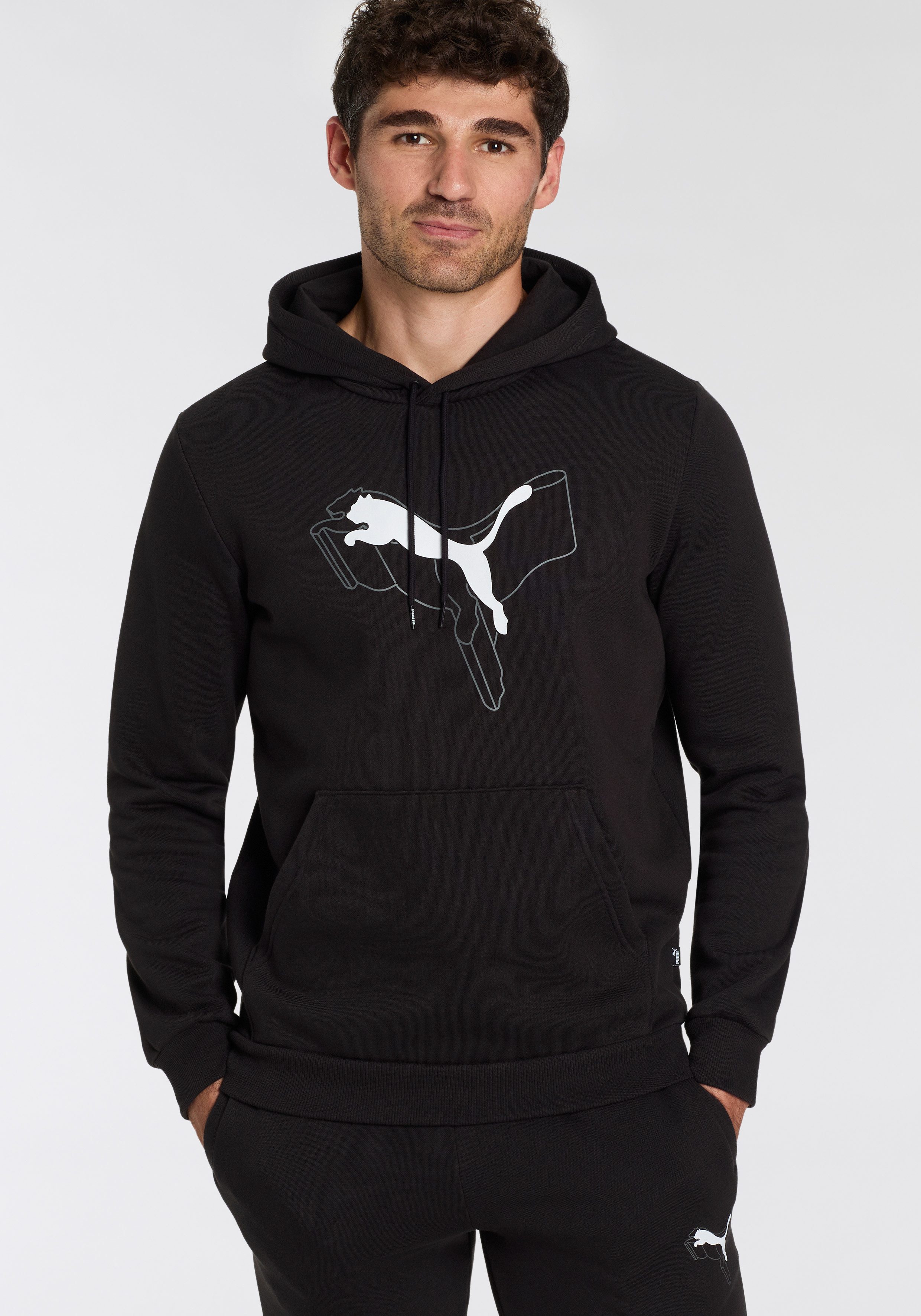 PUMA Kapuzensweatshirt ESS+ LOGO LAB CAT günstig online kaufen