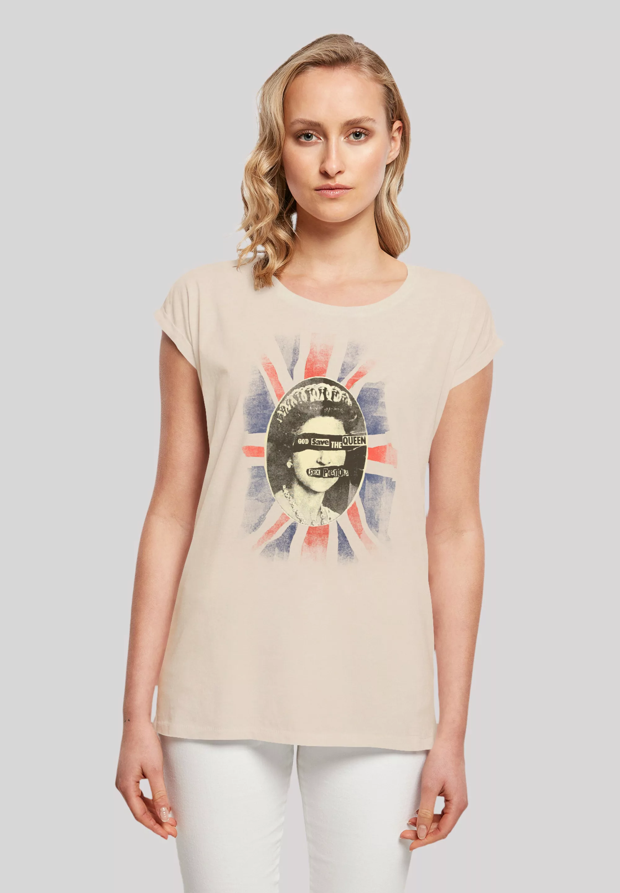 F4NT4STIC T-Shirt "Sex Pistols God Save The Queen", Premium Qualität günstig online kaufen