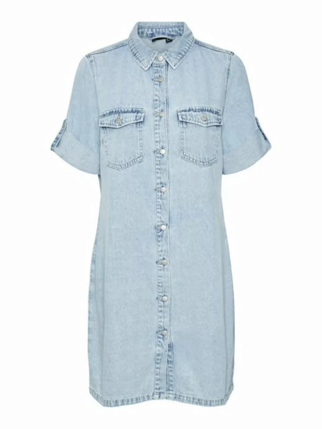 Vero Moda Jeanskleid VMJENNIE SS SHORT DENIM DRESS NOOS günstig online kaufen