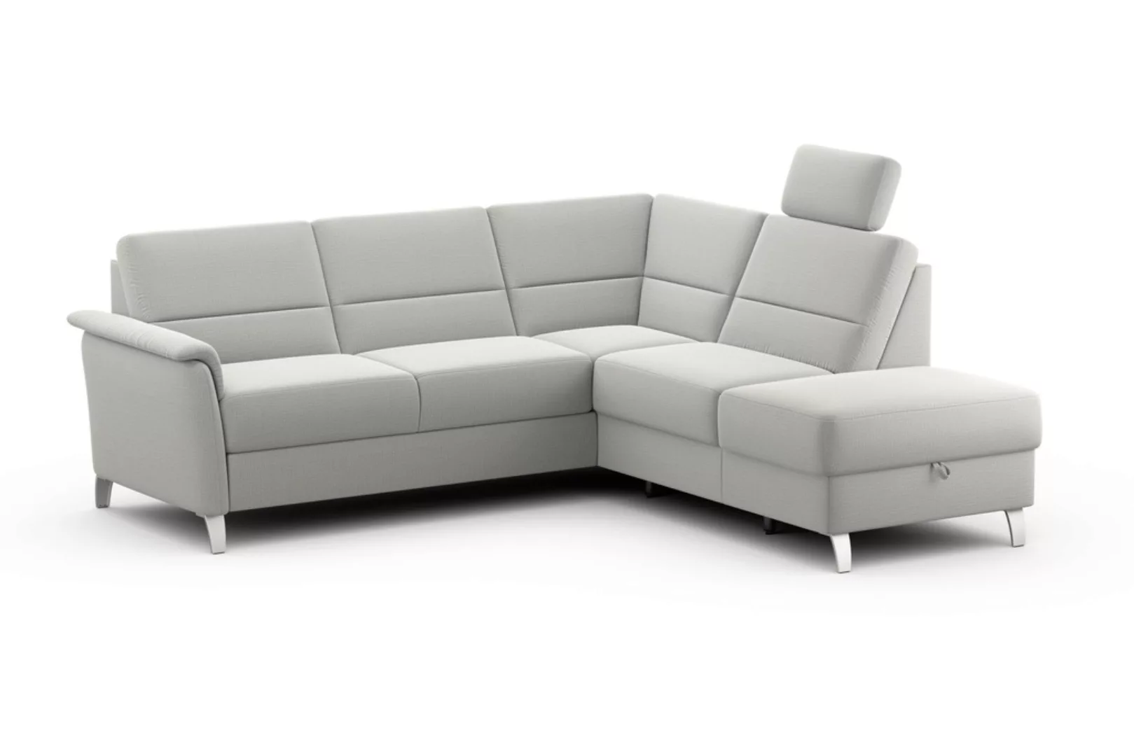 sit&more Ecksofa »Palmera L-Form«, Federkern, wahlweise mit Bettfunktion un günstig online kaufen
