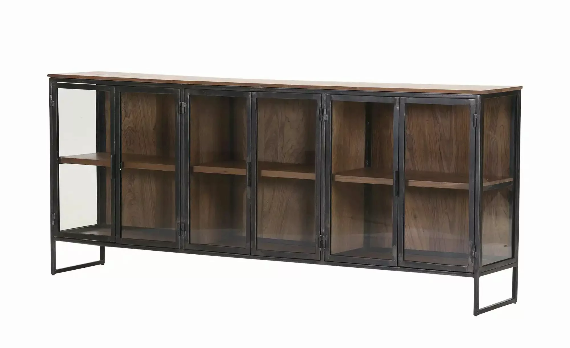 Vitrinen Sideboard  Tobago ¦ holzfarben ¦ Maße (cm): B: 210 H: 90 T: 42 Sch günstig online kaufen