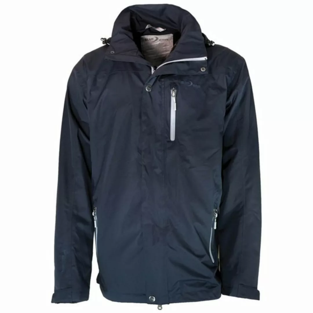 Blue Wave Funktionsjacke Herren Outdoor-Jacke Jupp mit Kapuze - Wasserdicht günstig online kaufen