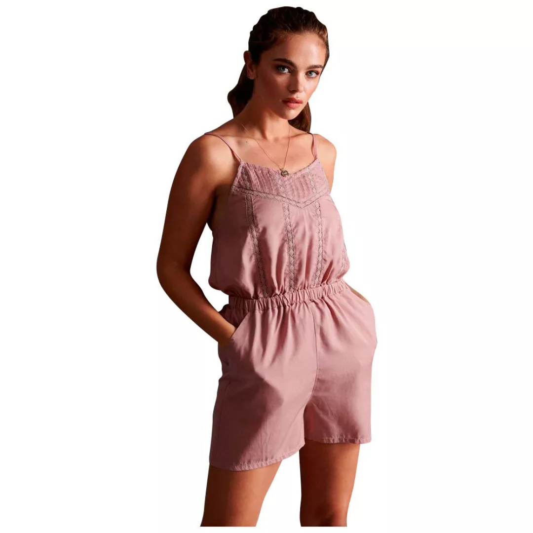 Superdry Indie Lace Cami S Soft Pink günstig online kaufen