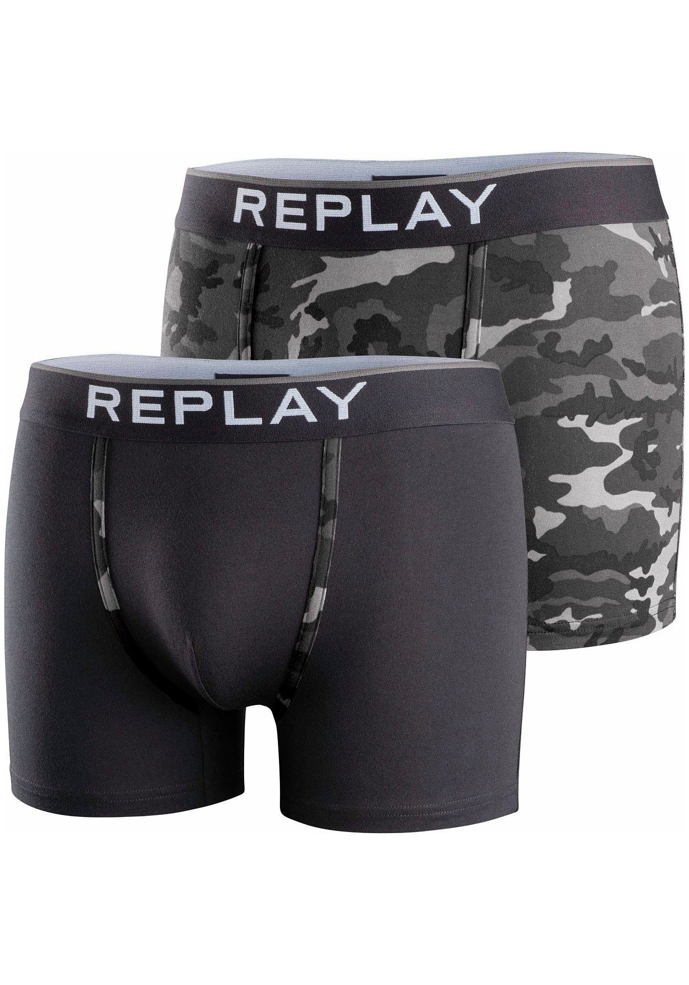 Replay Boxershorts (Packung, 2-St., 2er) günstig online kaufen