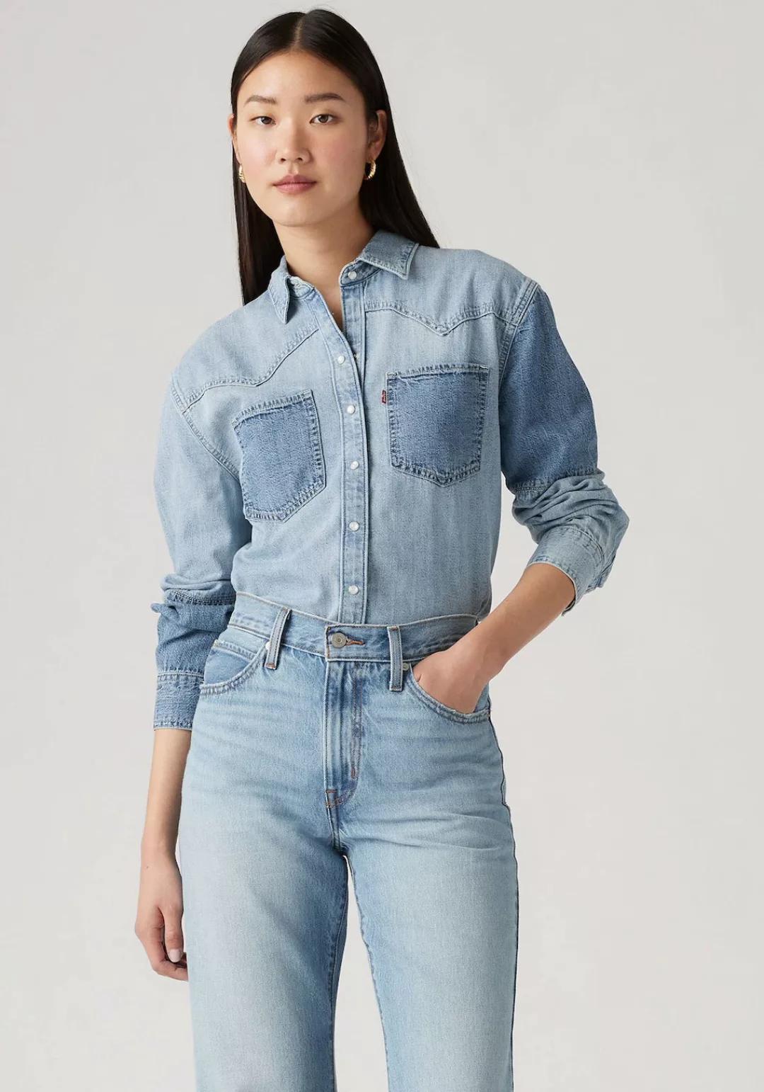 Levis Jeansbluse "TEODORA WESTERN SHIRT" günstig online kaufen