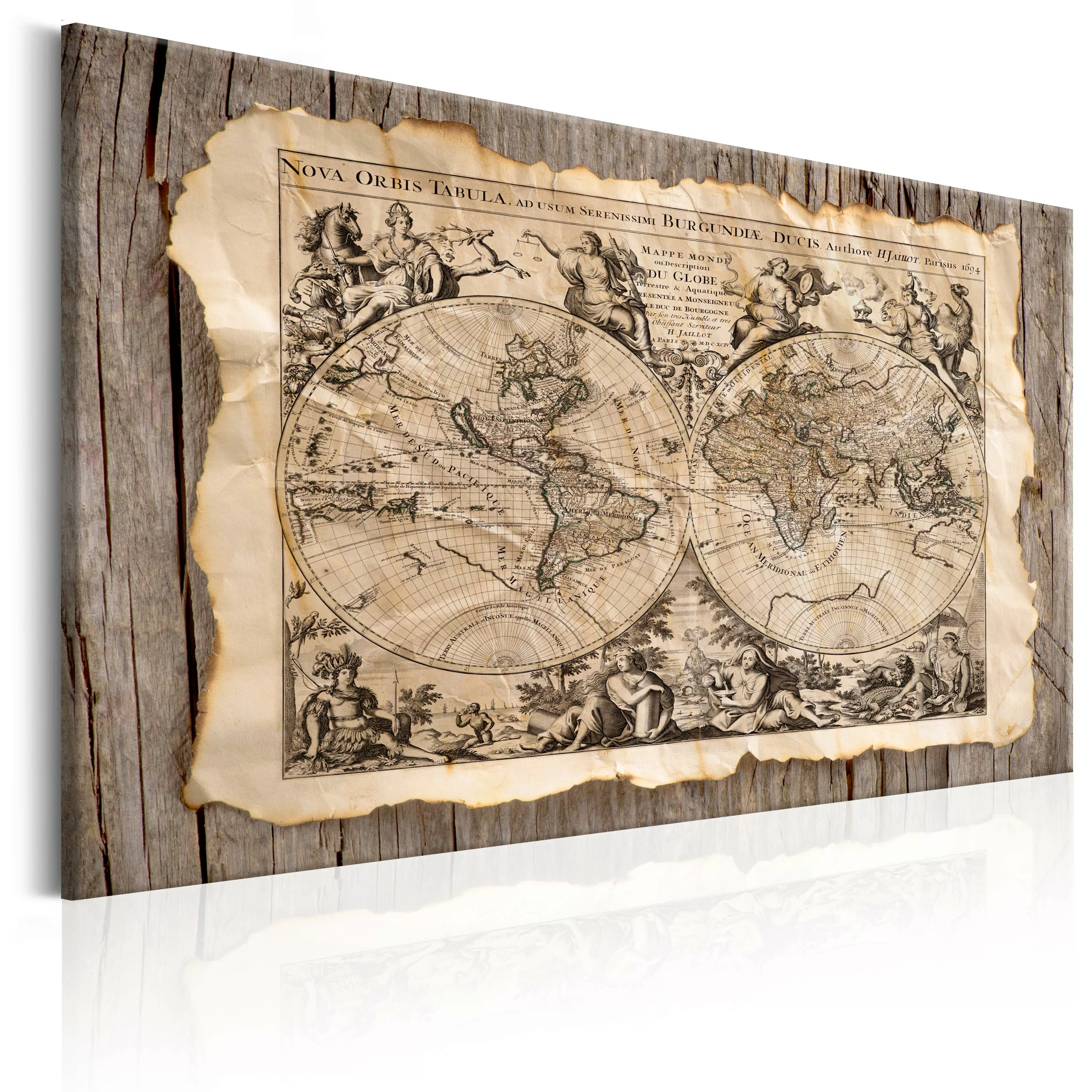 Wandbild - The Map Of The Past günstig online kaufen