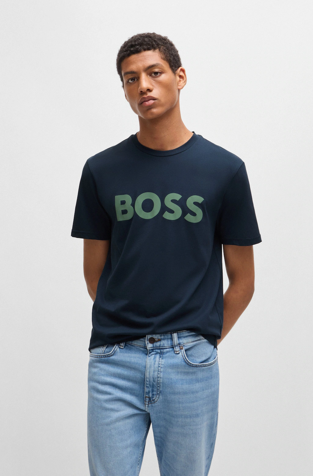 BOSS ORANGE T-Shirt "Thinking 1", mit Logodruck günstig online kaufen