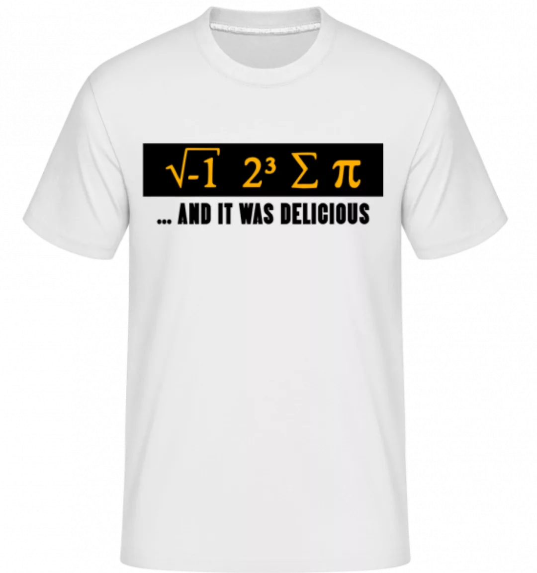 Delicious Mathematics · Shirtinator Männer T-Shirt günstig online kaufen
