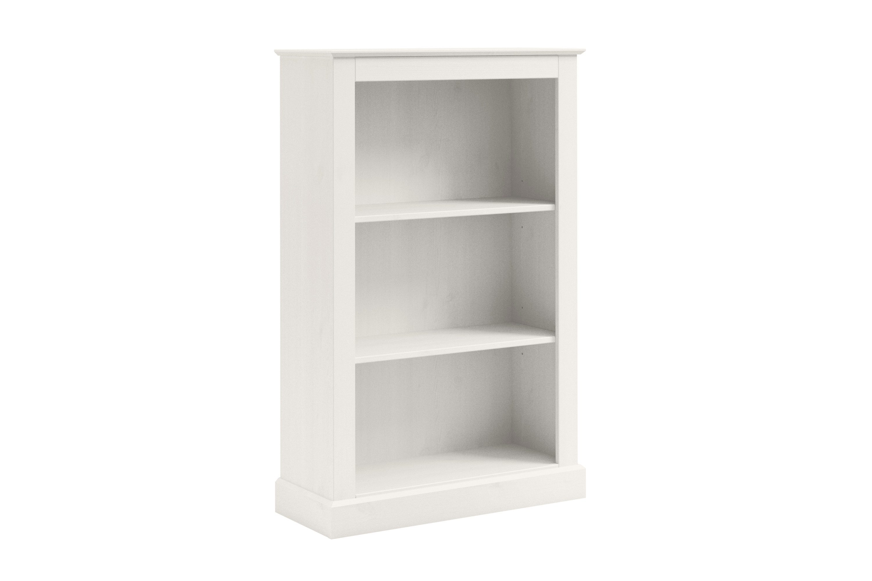 Home affaire Bücherregal "Liotta", Mit Sockel und 2 Regalböden günstig online kaufen