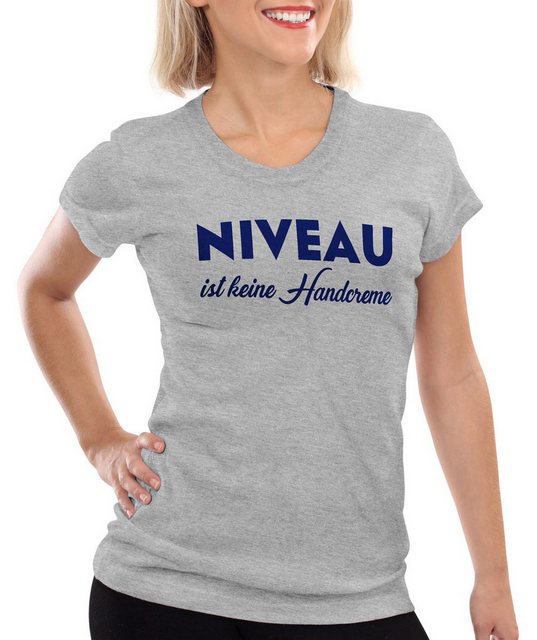 style3 T-Shirt Niveau ist keine Handcreme Creme Funshirt Spruch nivea fun l günstig online kaufen