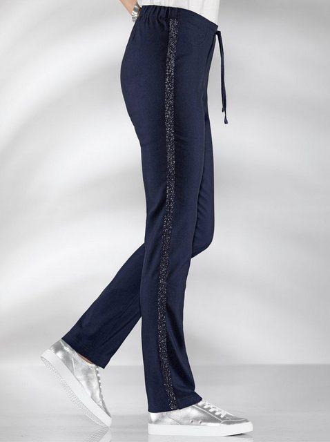 Sieh an! Jerseyhose Stretch-Hose Innenbeinlänge ca. 77 cm günstig online kaufen