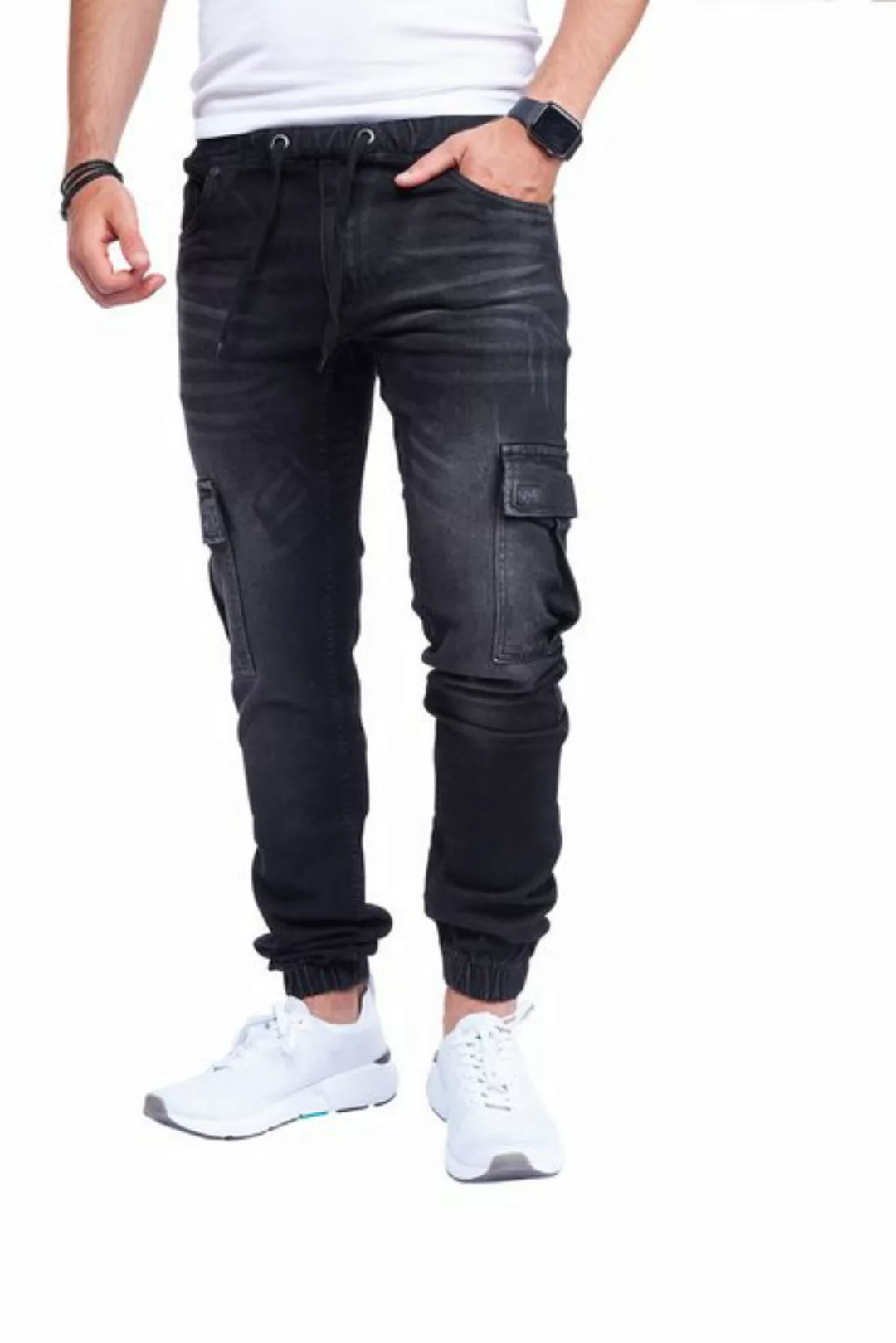 Styleko Cargohose Cargo Jeans Herren Cargohose für Herren Jeans stretch Car günstig online kaufen