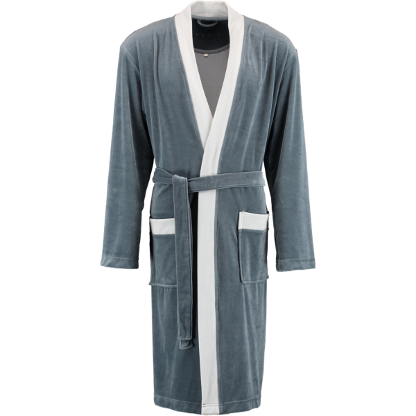 bugatti Herren Bademantel Kimono Tommaso - Farbe: flanell - 740 - XL günstig online kaufen