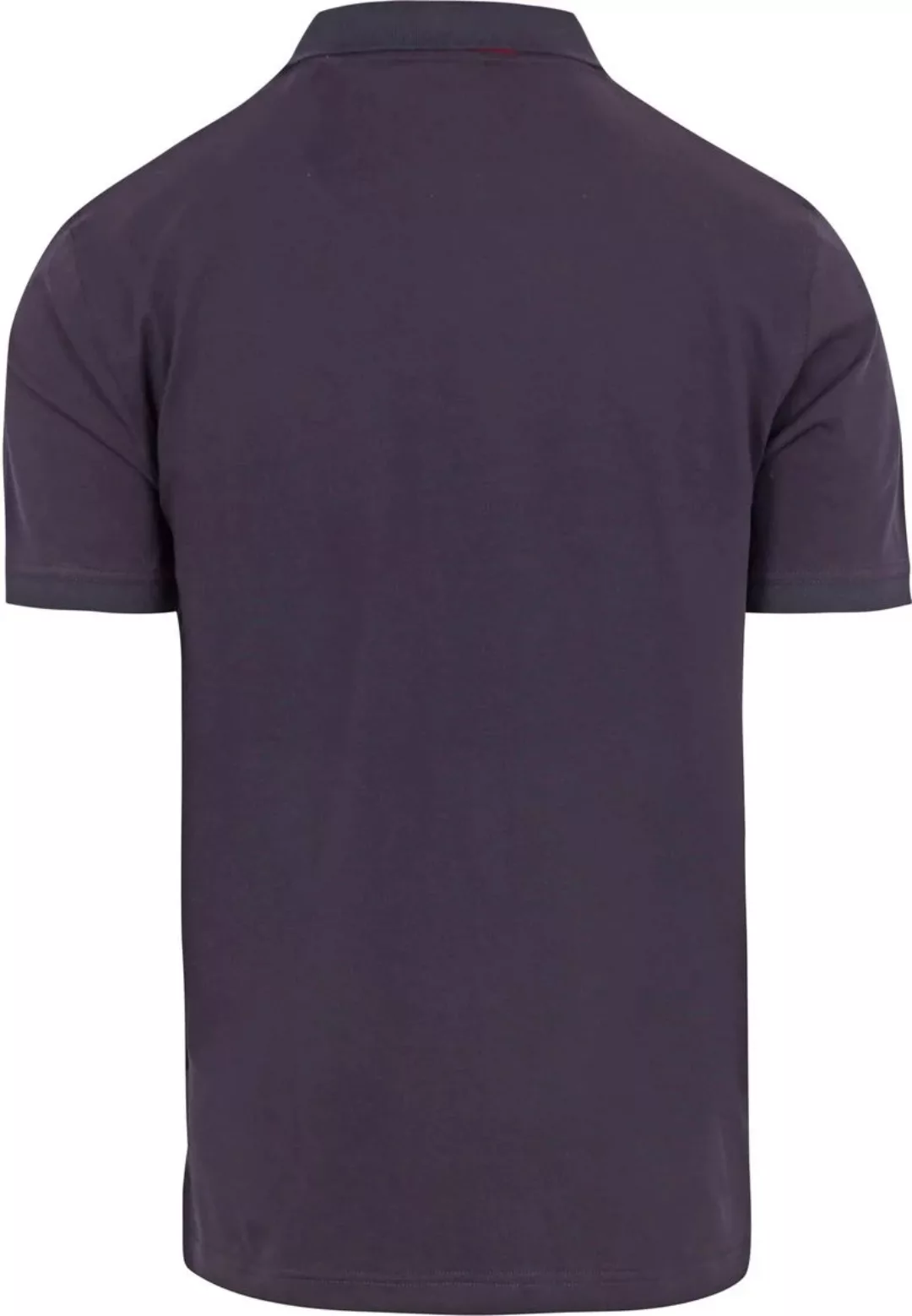 Gant Contrast Piqué Poloshirt Navy - Größe 3XL günstig online kaufen