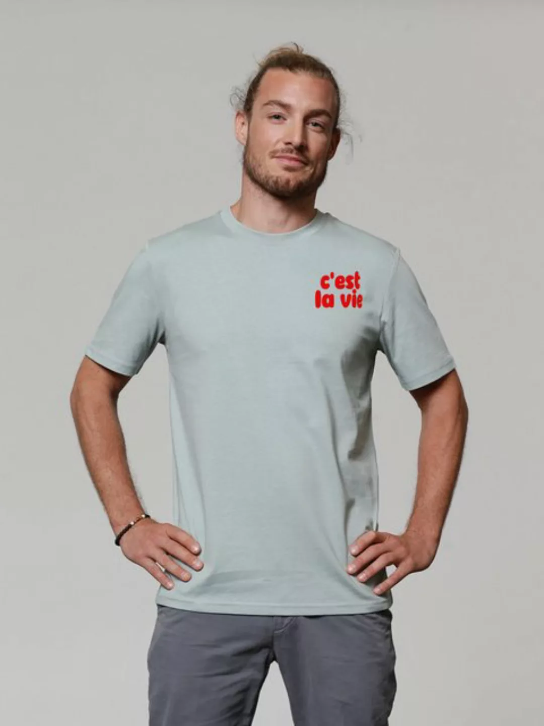 wat? Apparel T-Shirt cest la vie günstig online kaufen