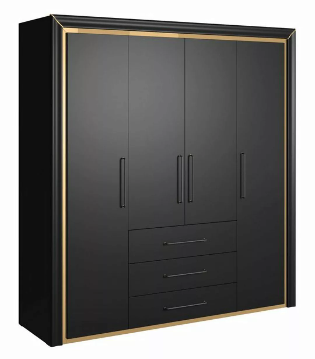 Helvetia Kleiderschrank Ahlen (Ahlen, 1-St., Kleiderschrank) 199x61x214cm s günstig online kaufen