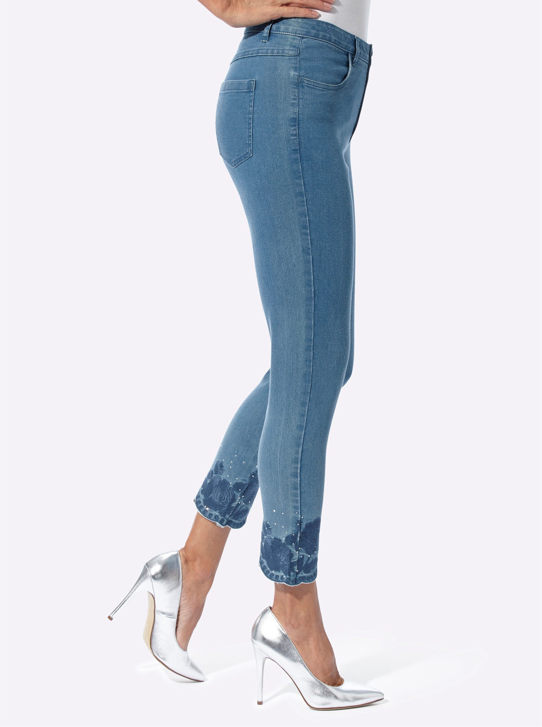 Sieh an! Jeansshorts 7/8-Jeans günstig online kaufen