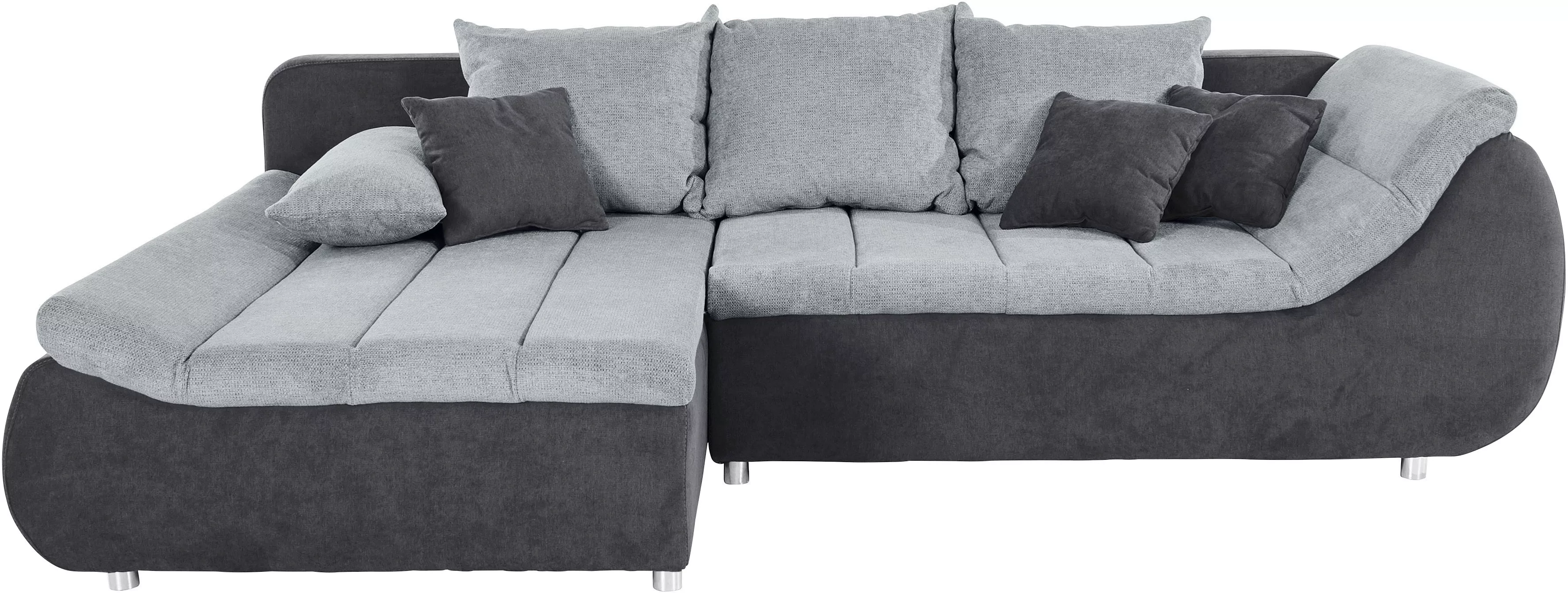 INOSIGN Ecksofa »Imola, elegant und modern, aktuelle Steppung im Sitz, bequ günstig online kaufen