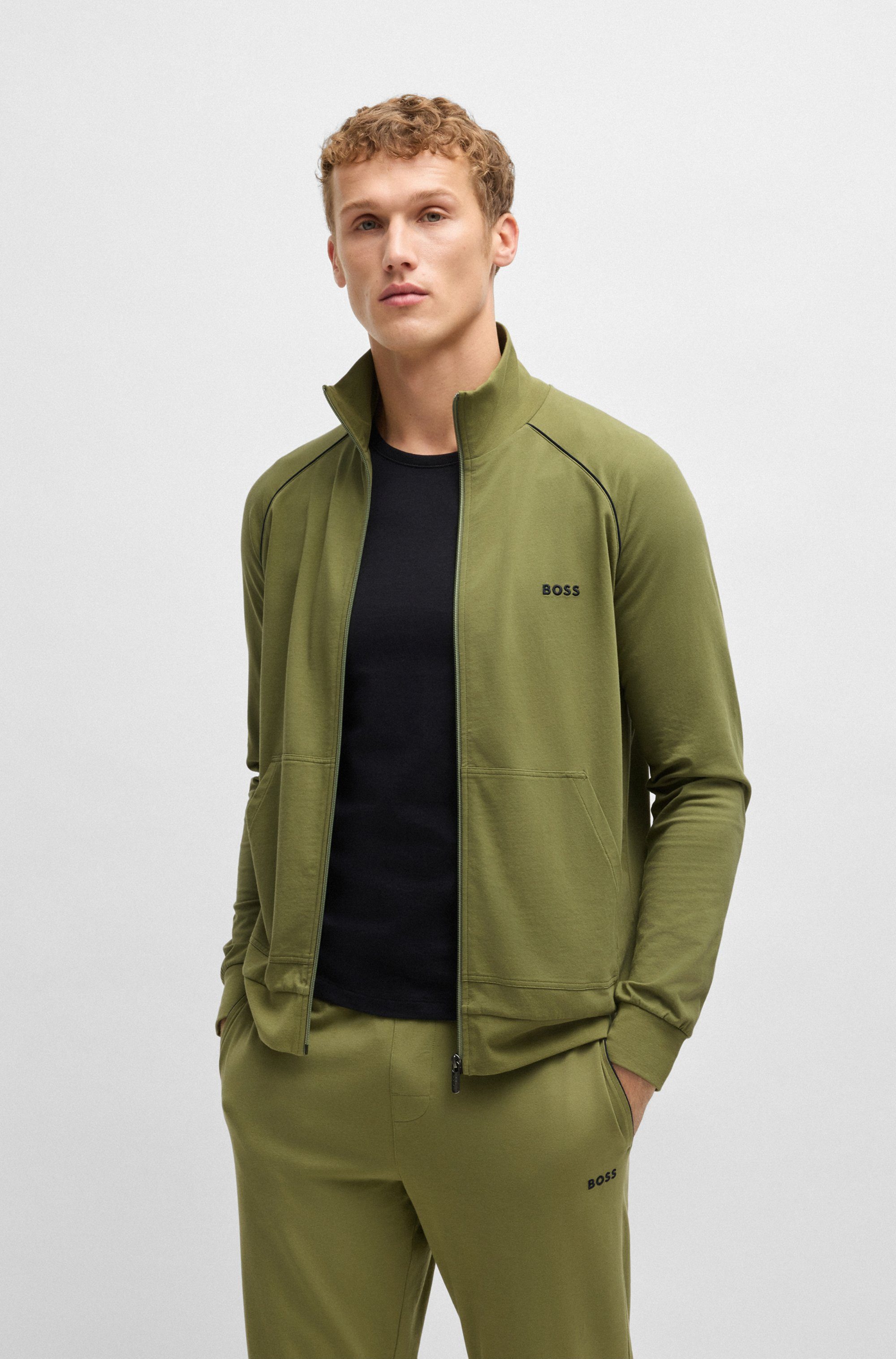 BOSS Sweatjacke Mix&Match Jacket Z mit günstig online kaufen