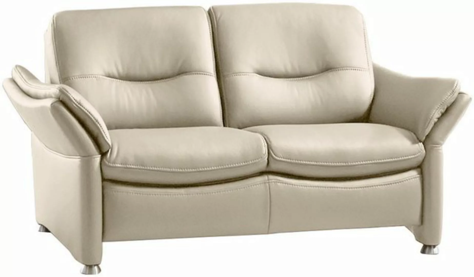 HUKLA 2-Sitzer "HU-SF15058 Ledersofa, Breite 164 cm", hochwertiges Glattled günstig online kaufen