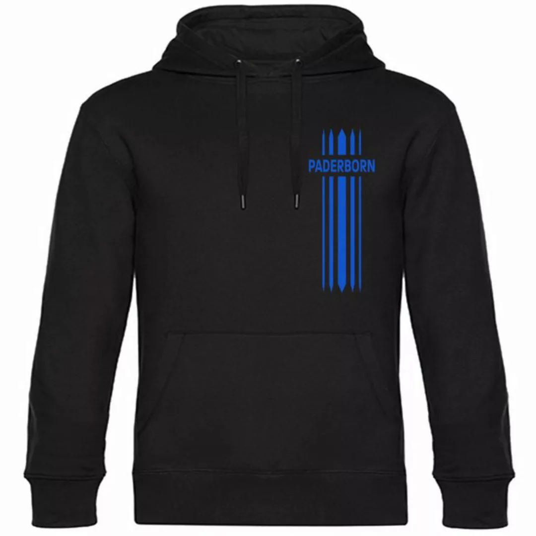 multifanshop Kapuzensweatshirt Paderborn - Streifen - Hoodie günstig online kaufen