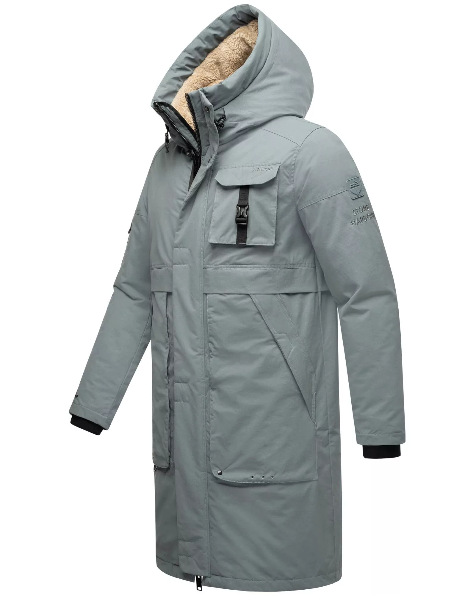 Stone Harbour Wintermantel "Cyriaan XX", Langer Herren Winterparka mit groß günstig online kaufen