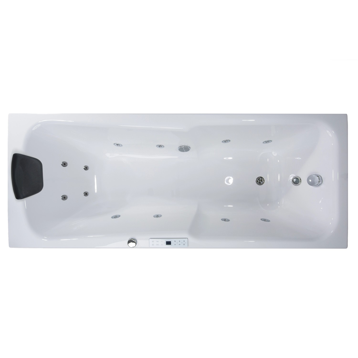 Basera® Indoor Whirlpool Badewanne Bali Classic 180 x 75 cm günstig online kaufen