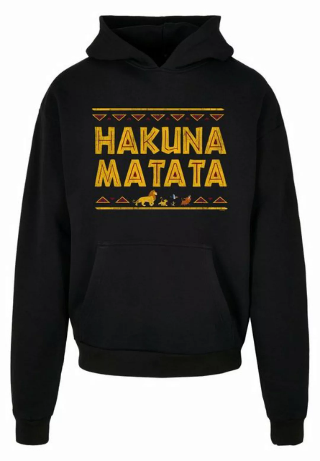 F4NT4STIC Kapuzenpullover König der Löwen Hakuna Matata Herren,Premium Merc günstig online kaufen