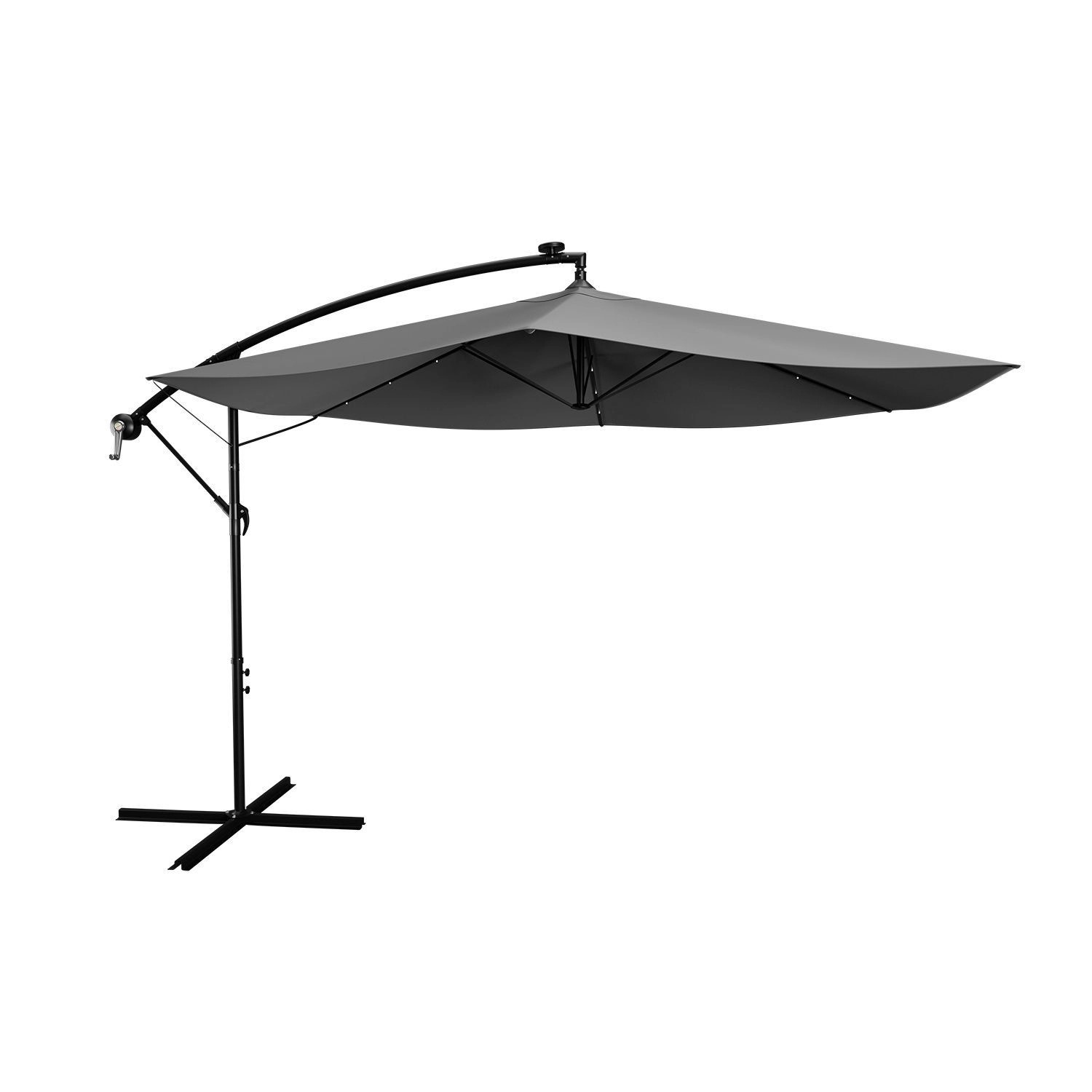 Juskys Ampelschirm Brazil, Sonnenschirm 330 cm günstig online kaufen