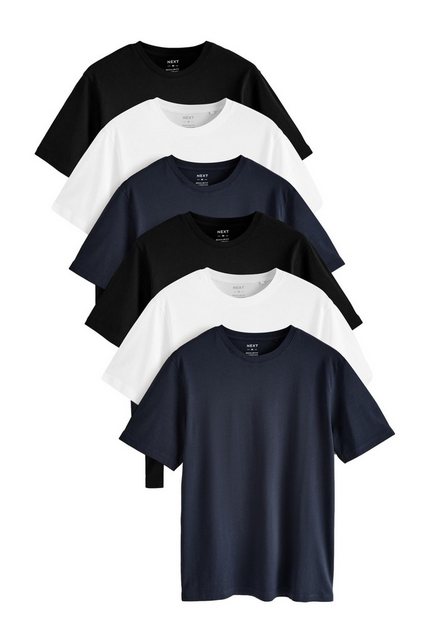 Next T-Shirt T-Shirts, 6er-Pack (6-tlg) günstig online kaufen