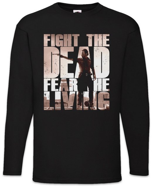 Urban Backwoods Langarmshirt Fight The Dead Fear The Living II Langarm T-Sh günstig online kaufen