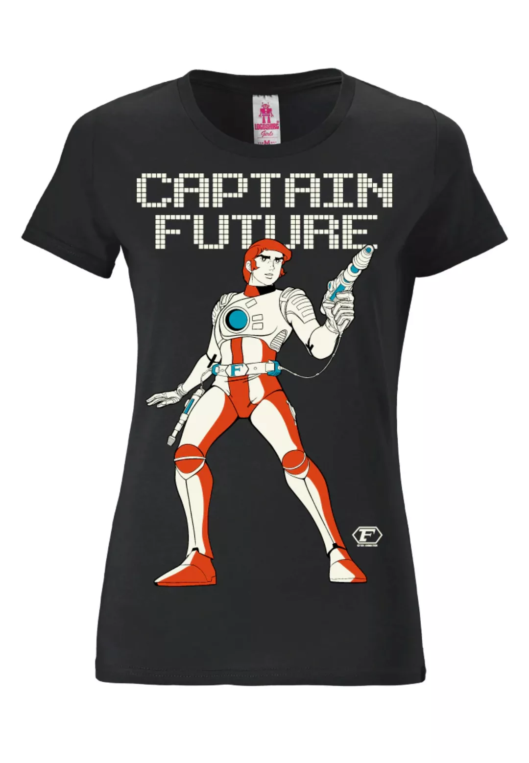 LOGOSHIRT T-Shirt "Captain Future", mit coolem Retro-Druck günstig online kaufen