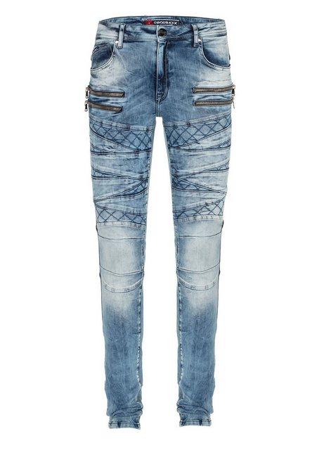 Cipo & Baxx Slim-fit-Jeans Jeans im stylischen Look in Slim Fit, CD-505 günstig online kaufen