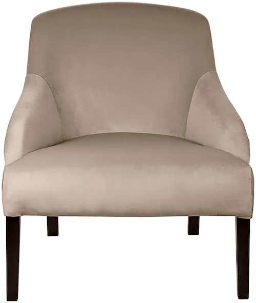 Fink Loungesessel "Sessel", mit schmalen Armlehnen, massive Holzbeine in Bu günstig online kaufen