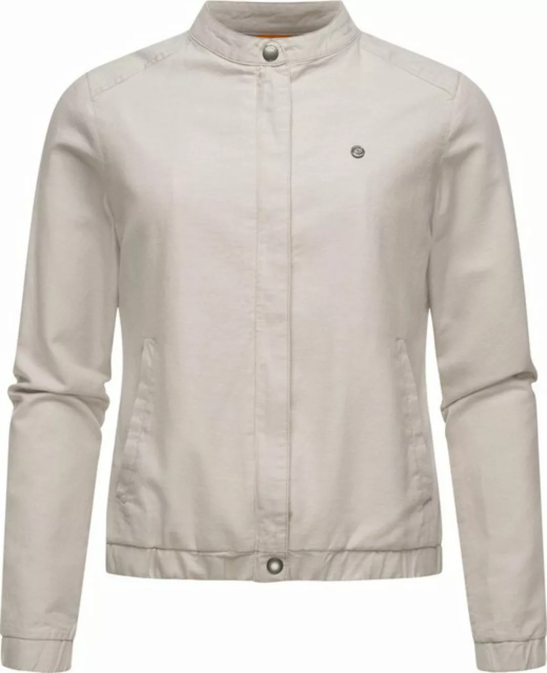 Ragwear Kurzjacke Malawi Linen Leichte Leinen Übergangsjacke günstig online kaufen