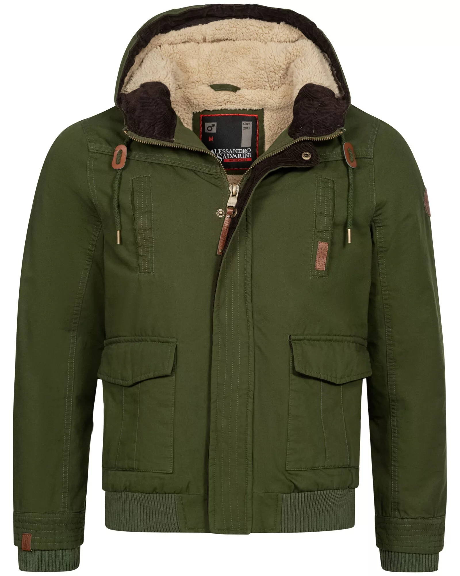 Alessandro Salvarini Winterjacke "ASRigio", mit warmem Teddyfell günstig online kaufen