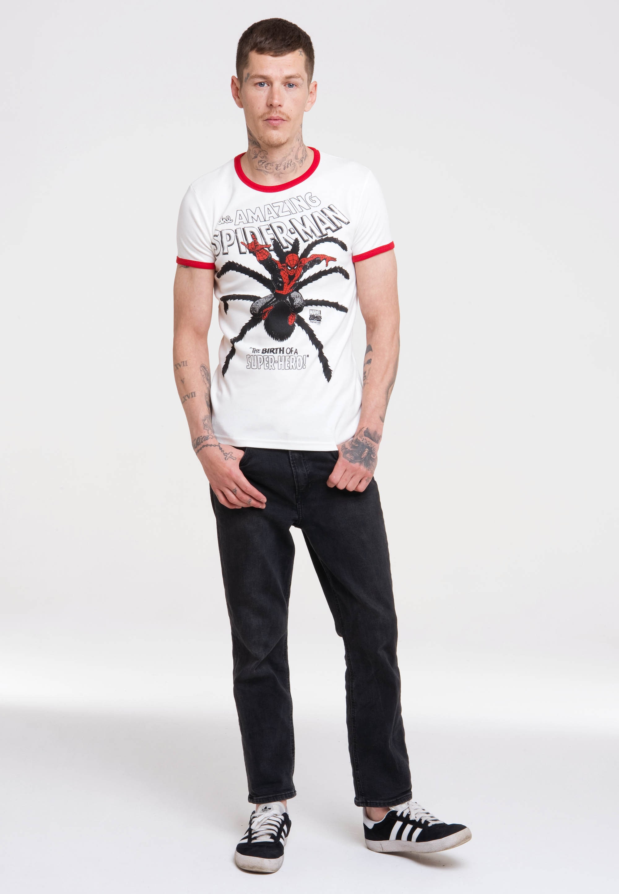 LOGOSHIRT T-Shirt "Spider-Man", mit detailliertem Print günstig online kaufen