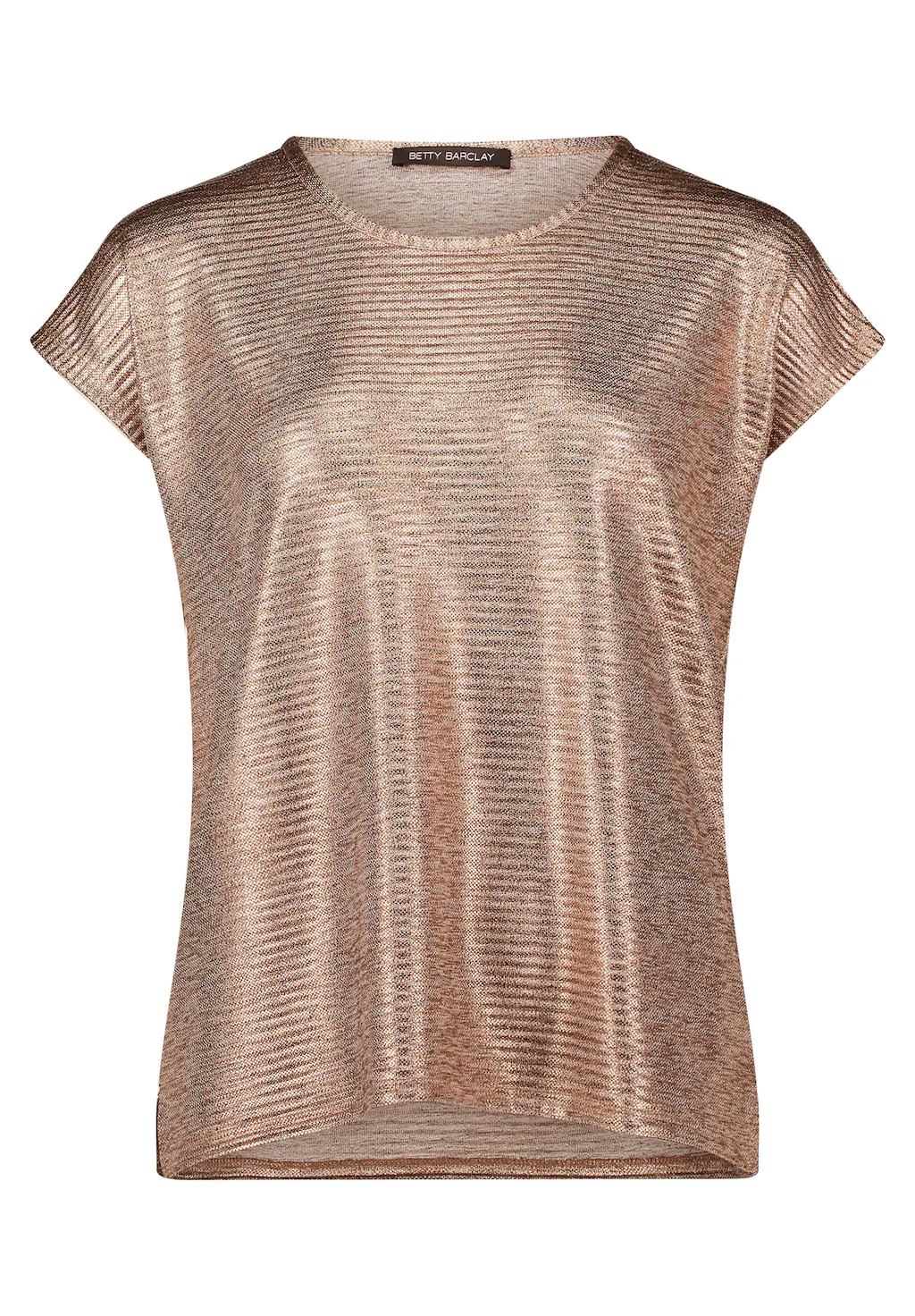 Betty Barclay Kurzarmshirt "Betty Barclay Damen Casual-Shirt mit Glanzeffek günstig online kaufen