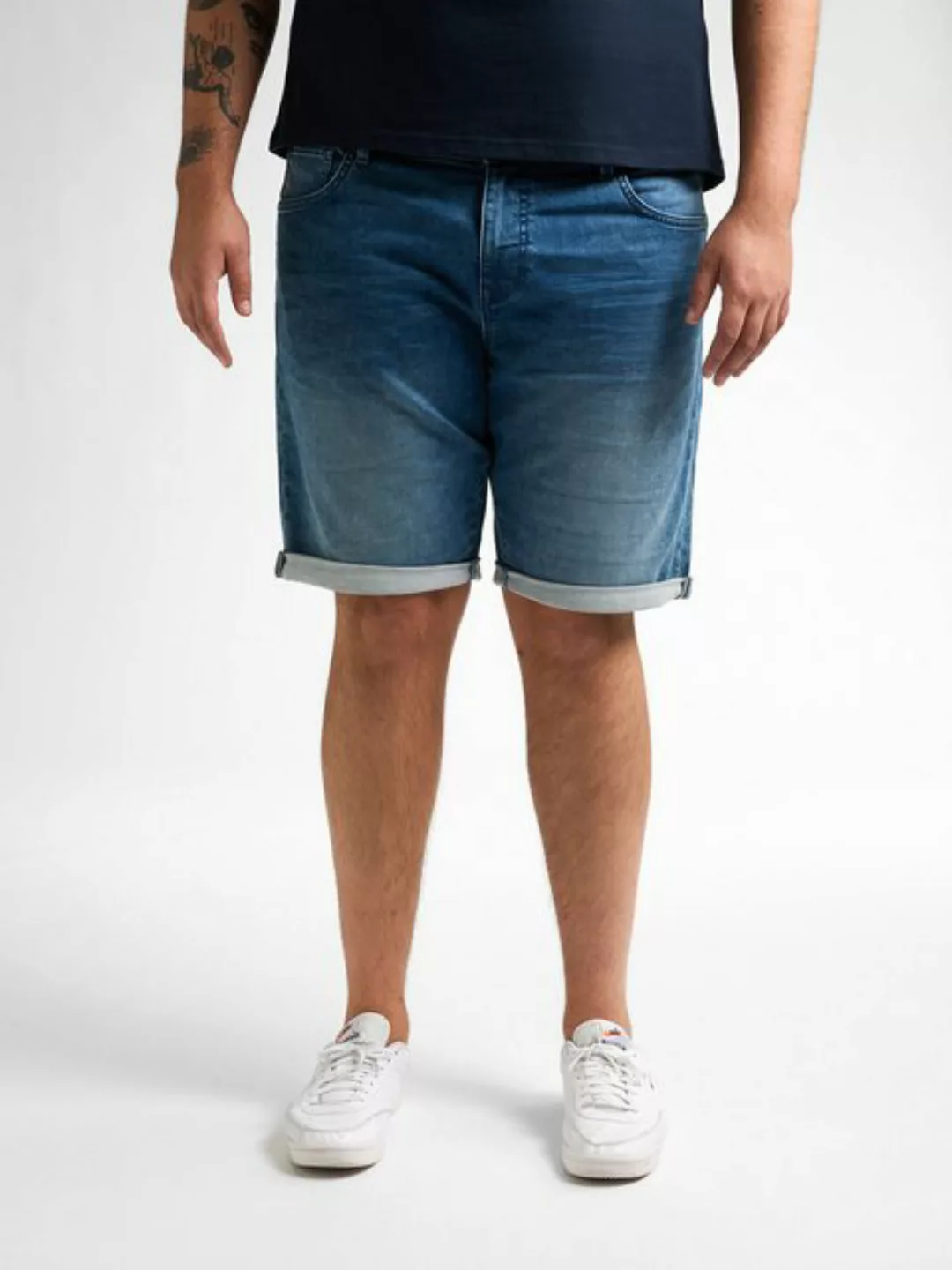 Petrol Industries Jeansshorts mit Aufschlag günstig online kaufen