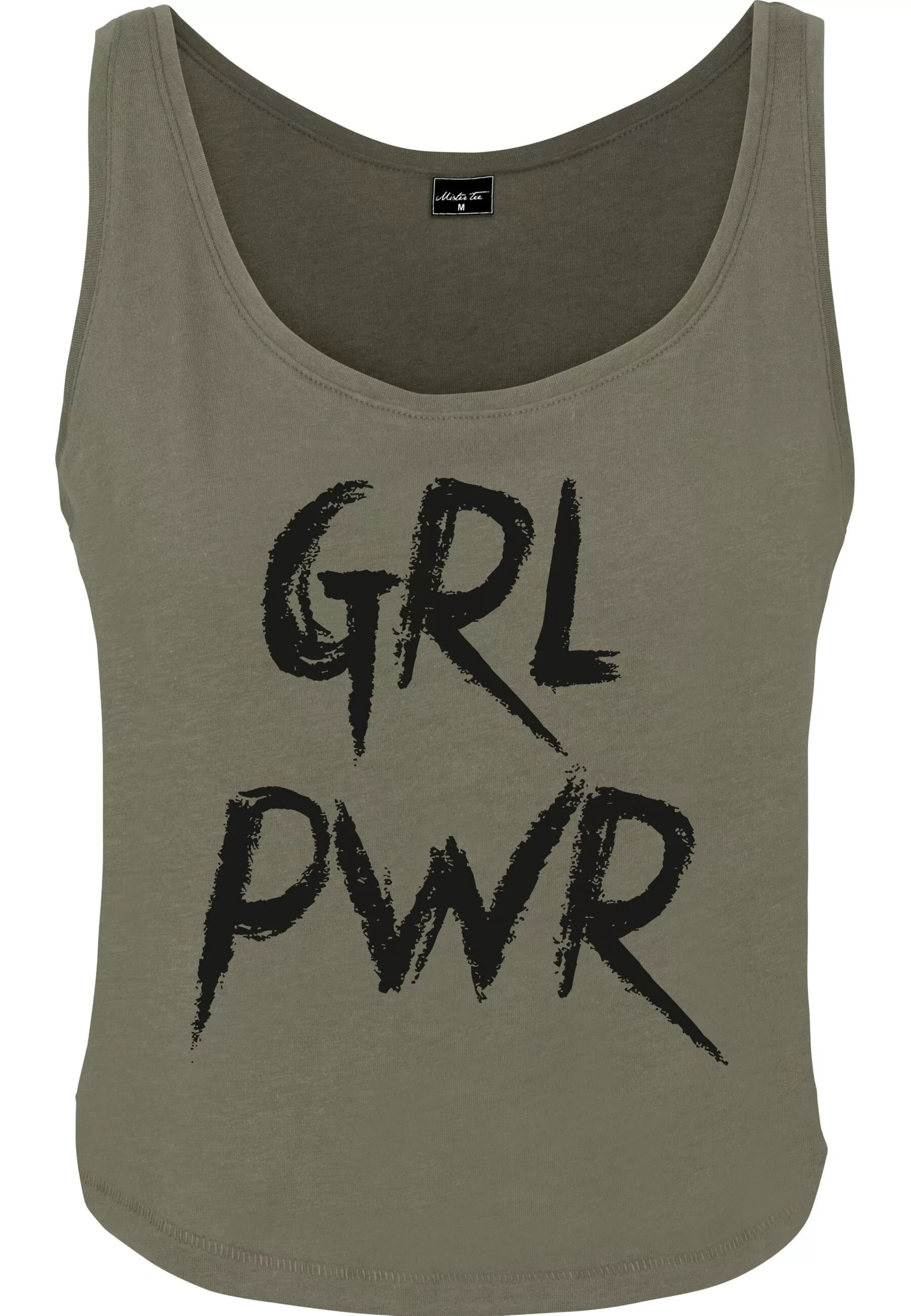 MisterTee Muskelshirt "MisterTee Damen Ladies GRL PWR Tank" günstig online kaufen