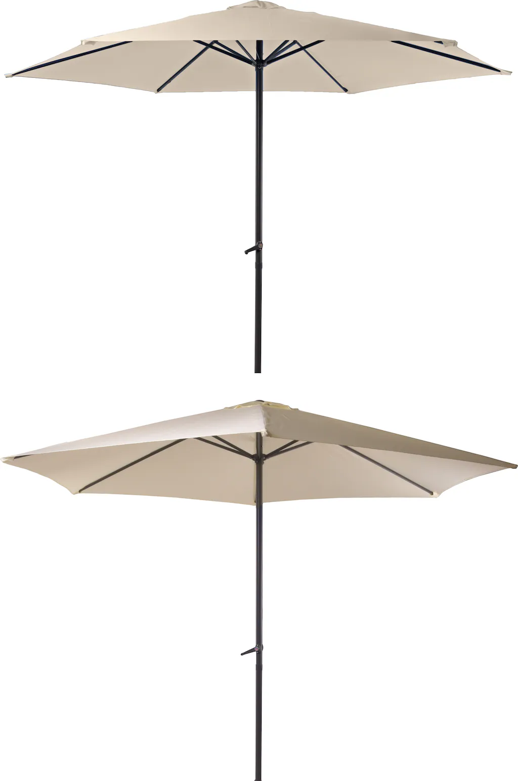 Garden Pleasure Sonnenschirm, Ø 300 cm, creme günstig online kaufen