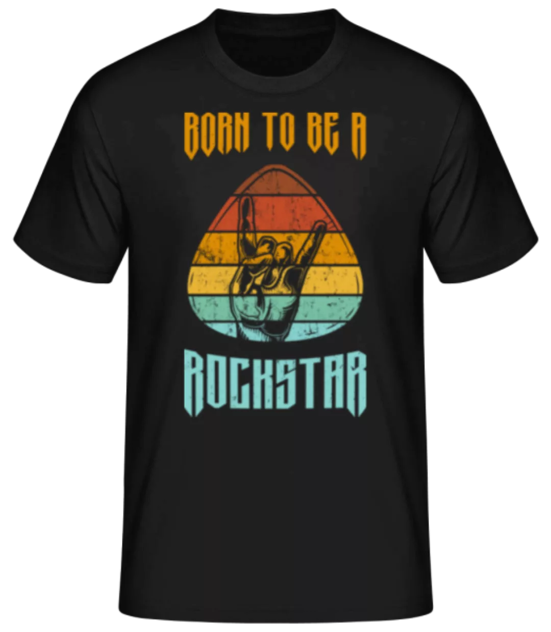 Retro Rockstar · Männer Basic T-Shirt günstig online kaufen
